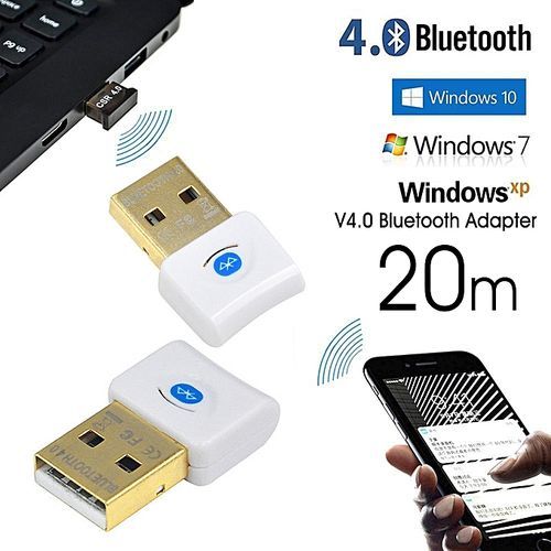 Bluetooth V4.0 USB Bluetooth Dongle Wireless Adapter  CSR Dongle EDR For PC Laptop Windows 7 8 Vista XP