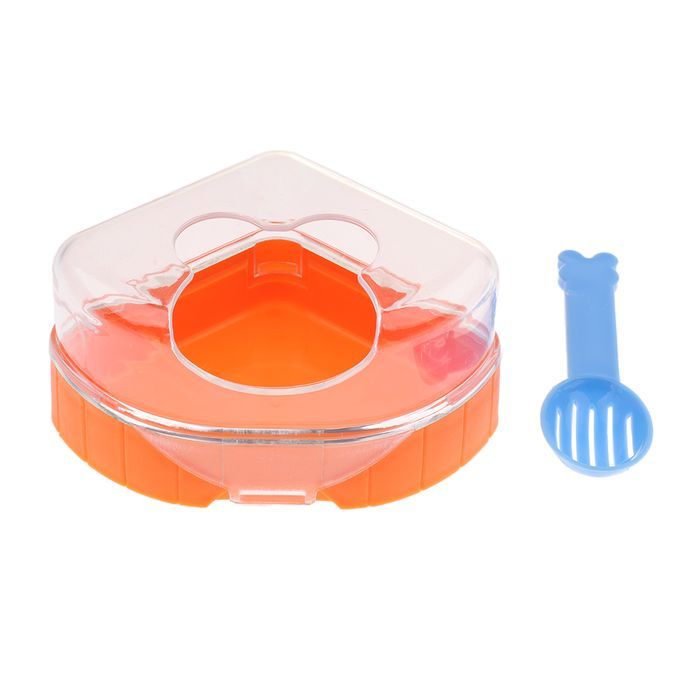 Small Animals Bathroom House With Scoop Set For Mouse Chinchilla
