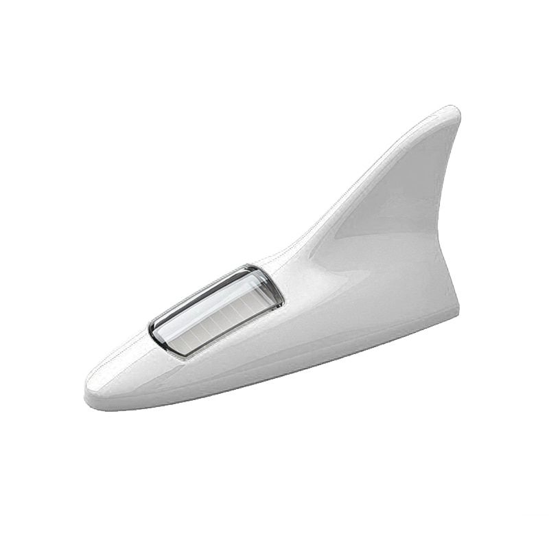 Car Radio Shark Fin Car Shark  With Solar Energy LED Light Radio FM Signal Design For All Cars