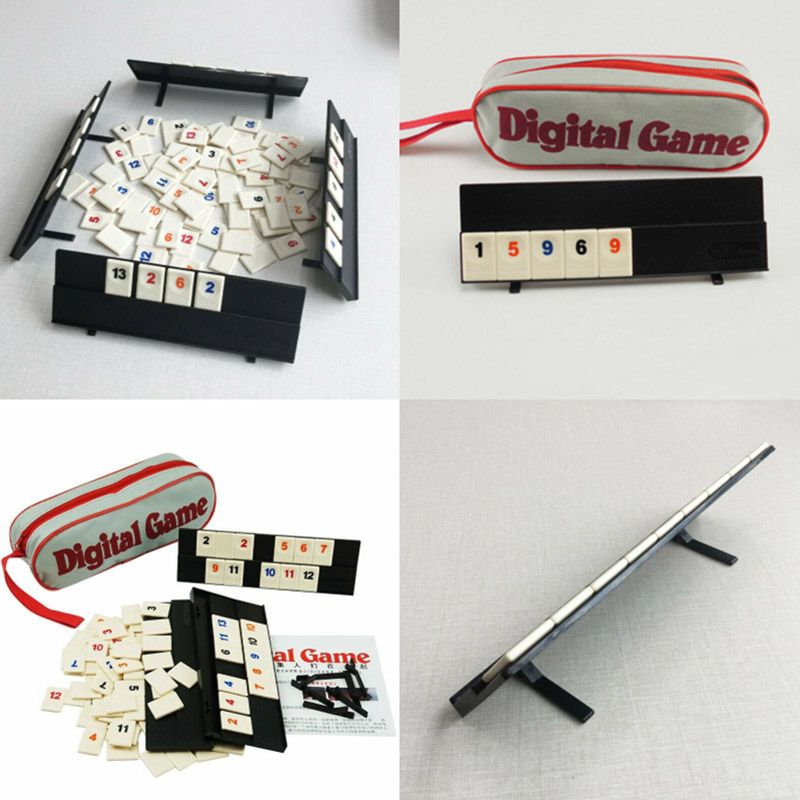 Mahjong Rummy Digital Moving Israel Party Game Classic Board Hotest Game Israel 2-4People Game 2020 Home Fast Tile Game For