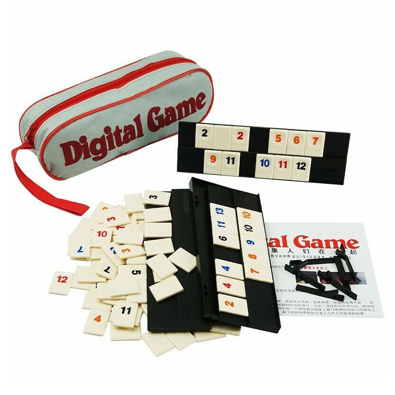 Mahjong Rummy Digital Moving Israel Party Game Classic Board Hotest Game Israel 2-4People Game 2020 Home Fast Tile Game For