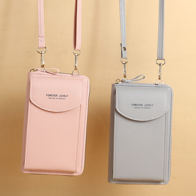 2021 New Ladies Long Clutch Large Capacity Mobile Wallet