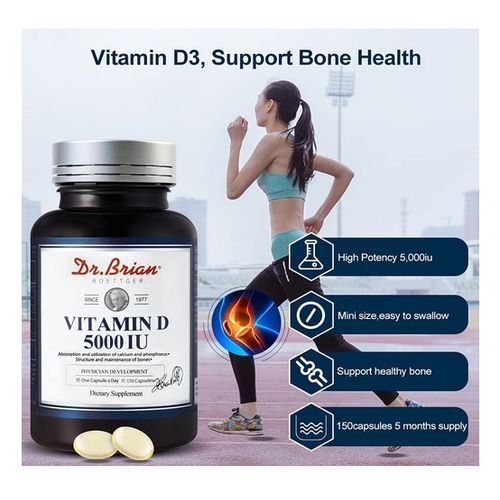 Vitamin D3 5000 Iu 150Count  IMMUNE&BONE SUPPORT