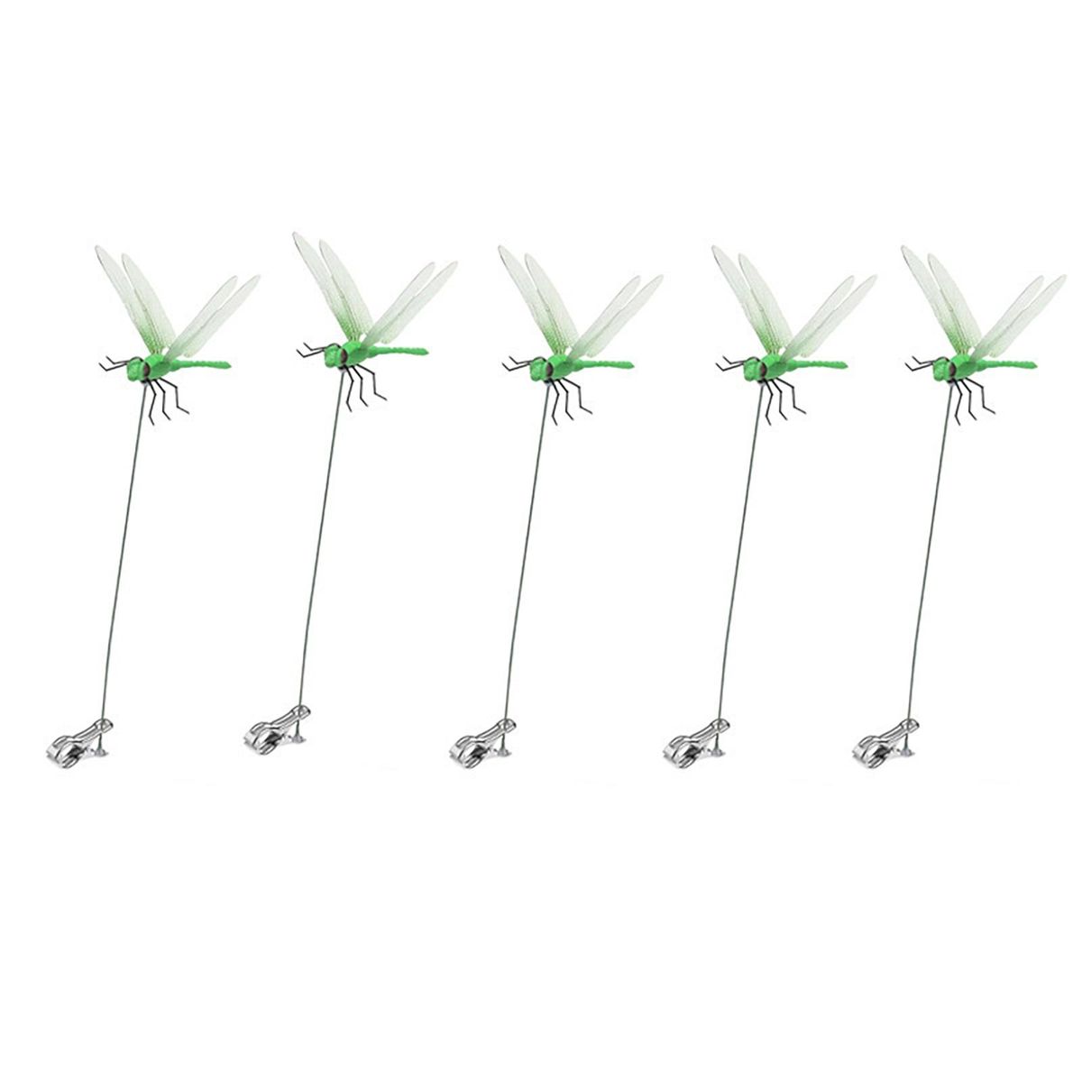 Outdoor Dragonfly Clip Dragonfly Clip Kit 5pcs Weather-resistant Green