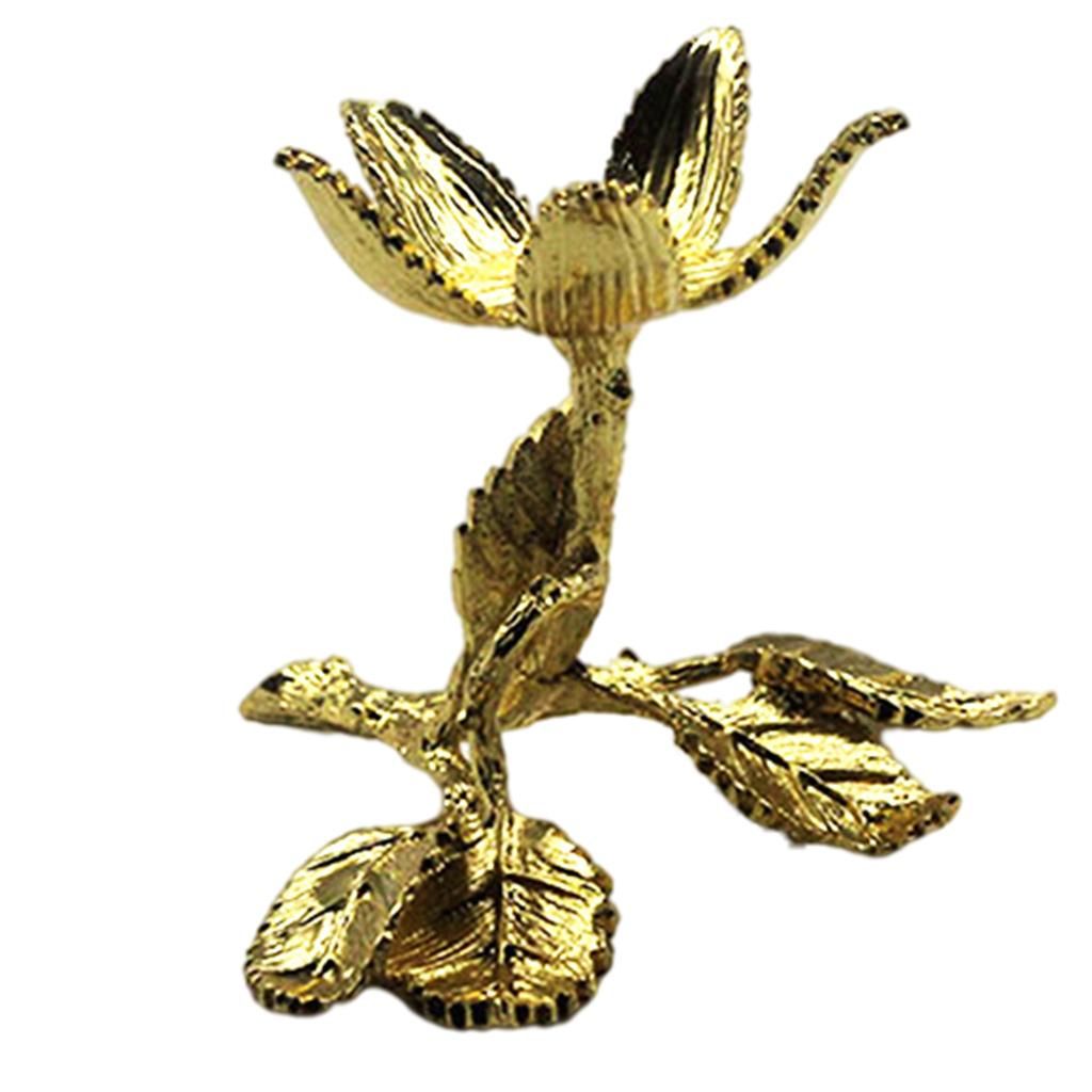 Display Stand For Crystal Ball 60 70 80mm Rock Holder Base Home Golden