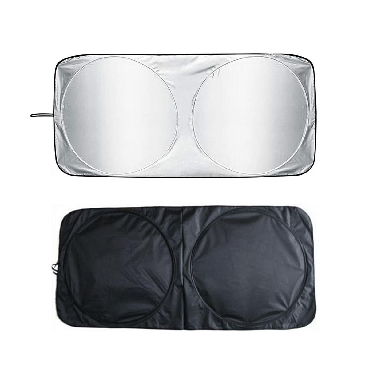 64X33.8 Inch Car Windshield Sun Shade Sunshade Visor Front Window SUV Van Auto Vehicle Shield Reflector Blocking Screen   Cover for Trucks Cars