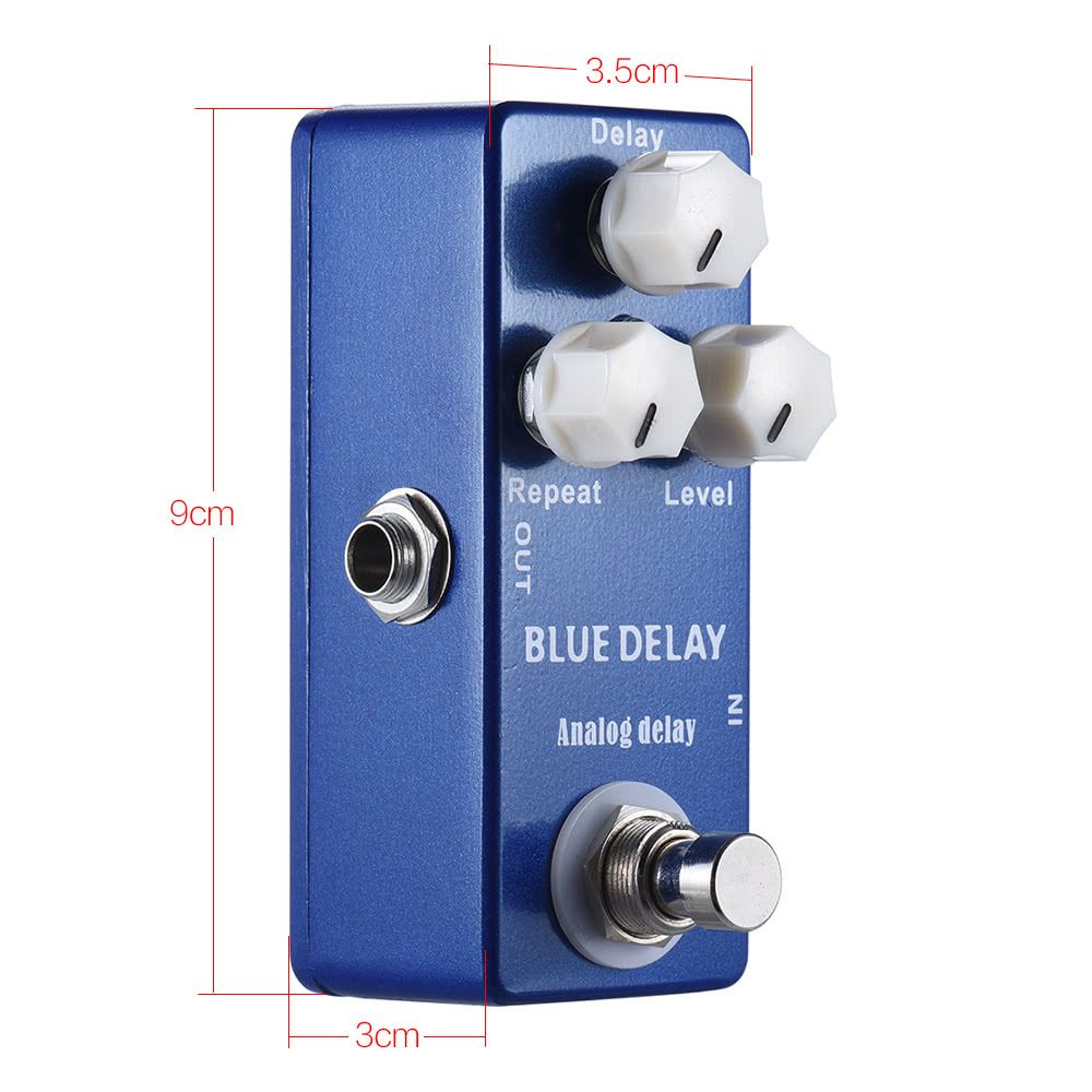 Mini Analog Delay Guitar Effect Pedal True Bypass