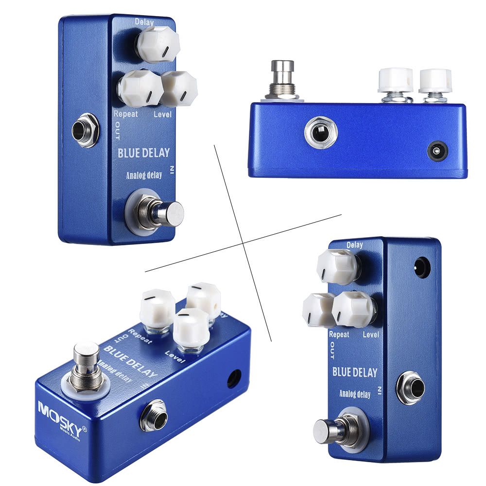 Mini Analog Delay Guitar Effect Pedal True Bypass