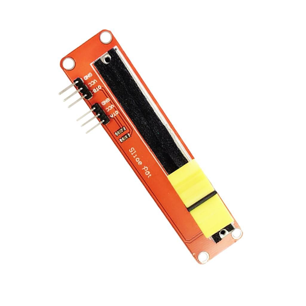 3.3V 5V 10K Linear Slide Potentiometer Module Dual Output
