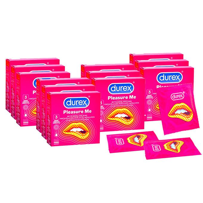 Pleasure Me - 12 Packs Of 3's