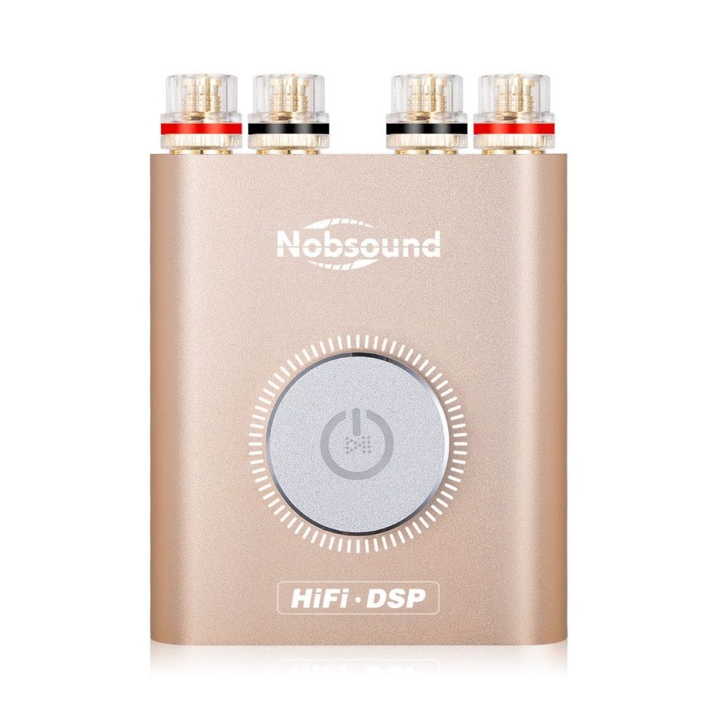 Nobsound HiFi NS-20G Mini Bluetooth 5.0 TPA3116 Digital Power Amplifier Hifi DSP Stereo Headphone Amp 100W+100W With Adapter