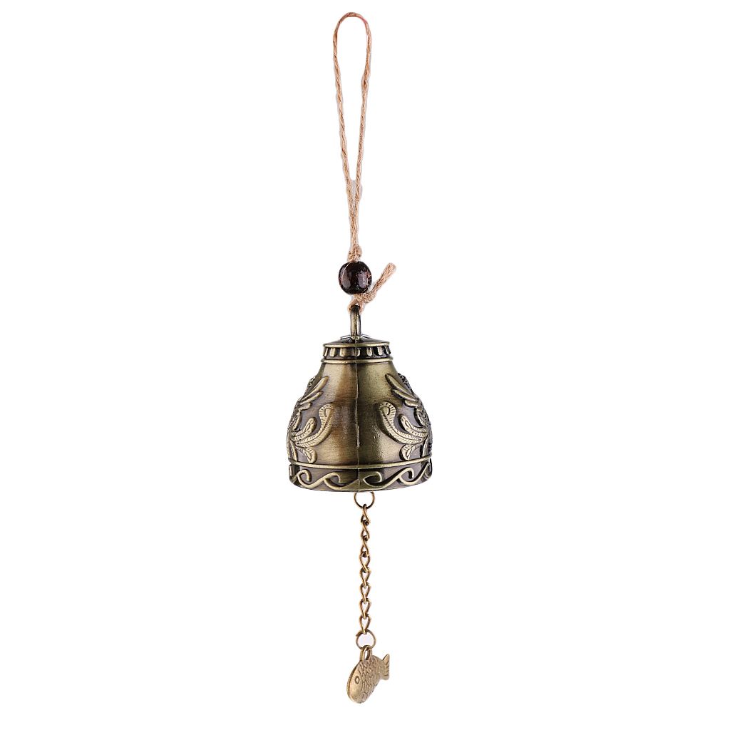 Lucky Feng Shui Bell Buddha Coin For Wealth And Safe &