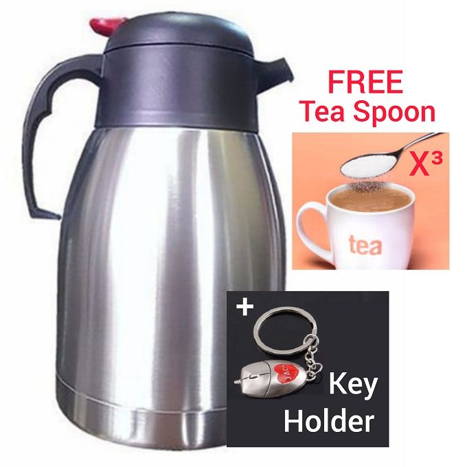 Hot Cold Vacuum Tea Coffee Pot Home/ Office+Key Holder