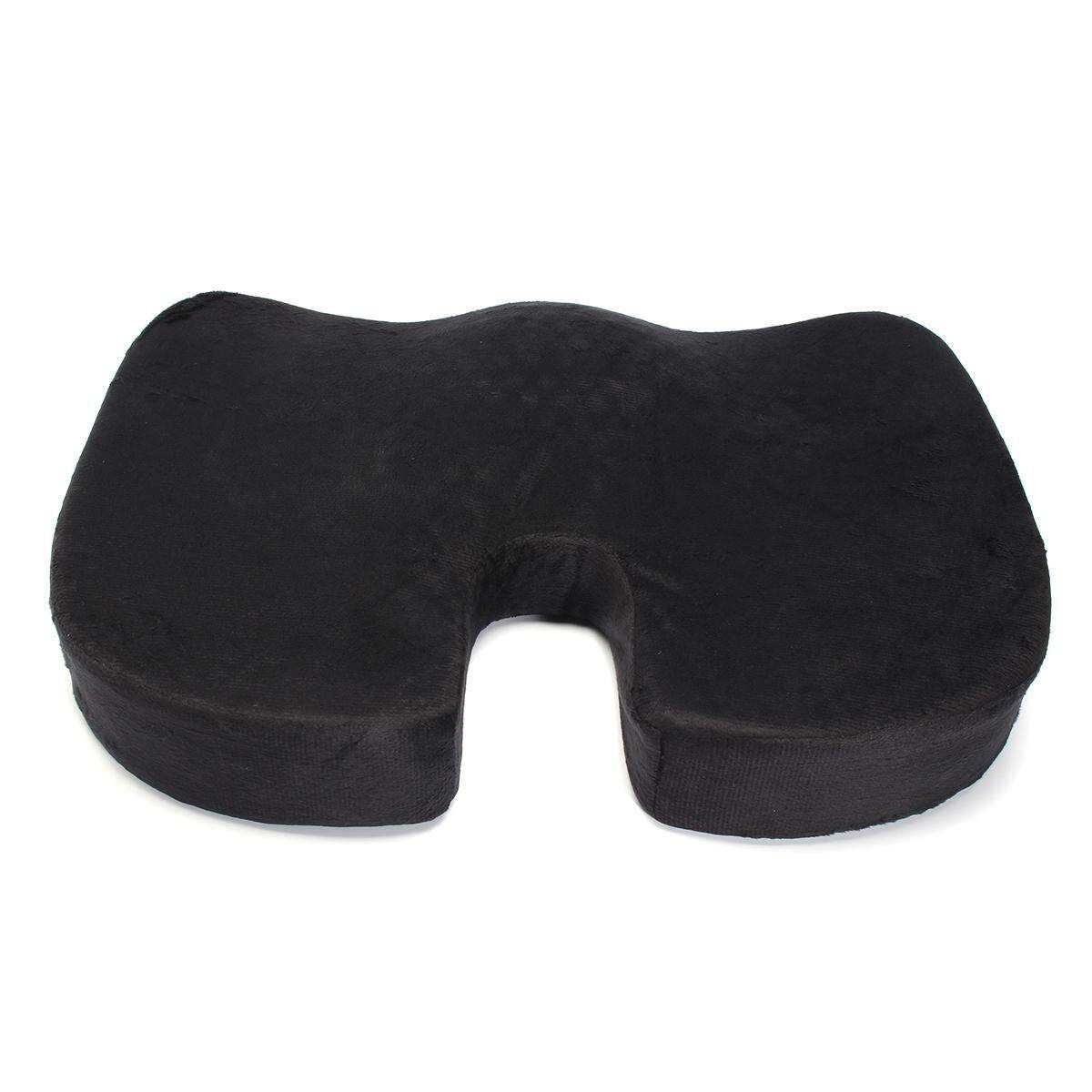 Coccyx Cooling Memory Foam Cushion Back Hip Car Seat Booster