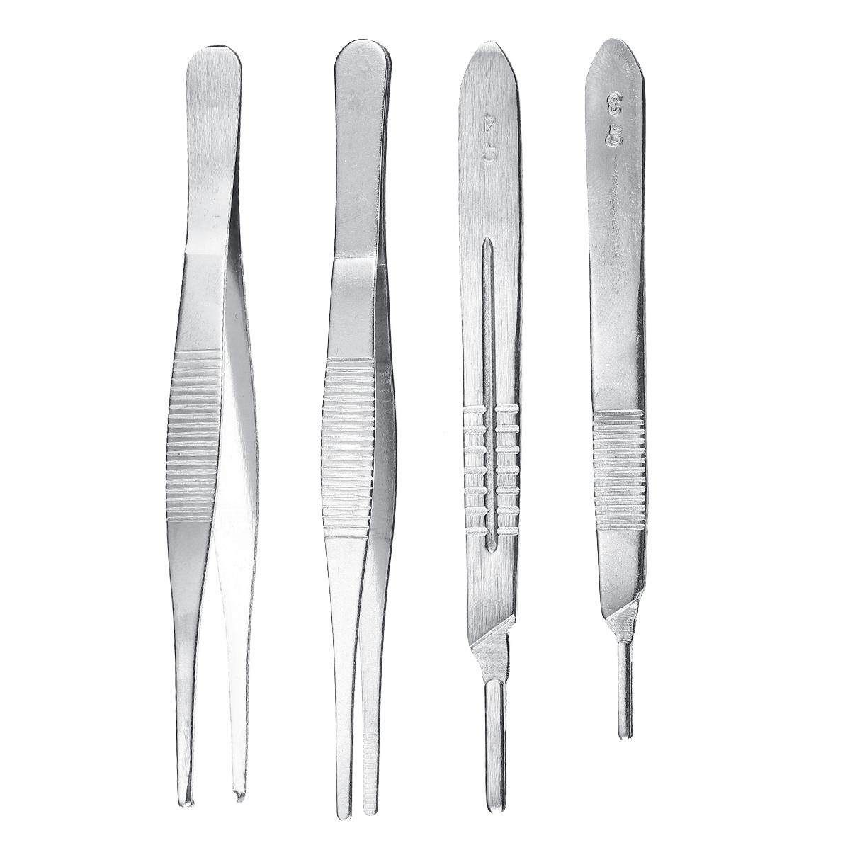 19Pcs Suture Practice Kit Surgical Teaching Training Tool Set With Oxford Bag Advanced Optimization 19 Piece Set 16cm