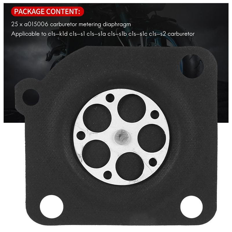 A015006 Carburetor Diaphragm 25Pcs for C1-M2B C1S-E1 C1S-H4B
