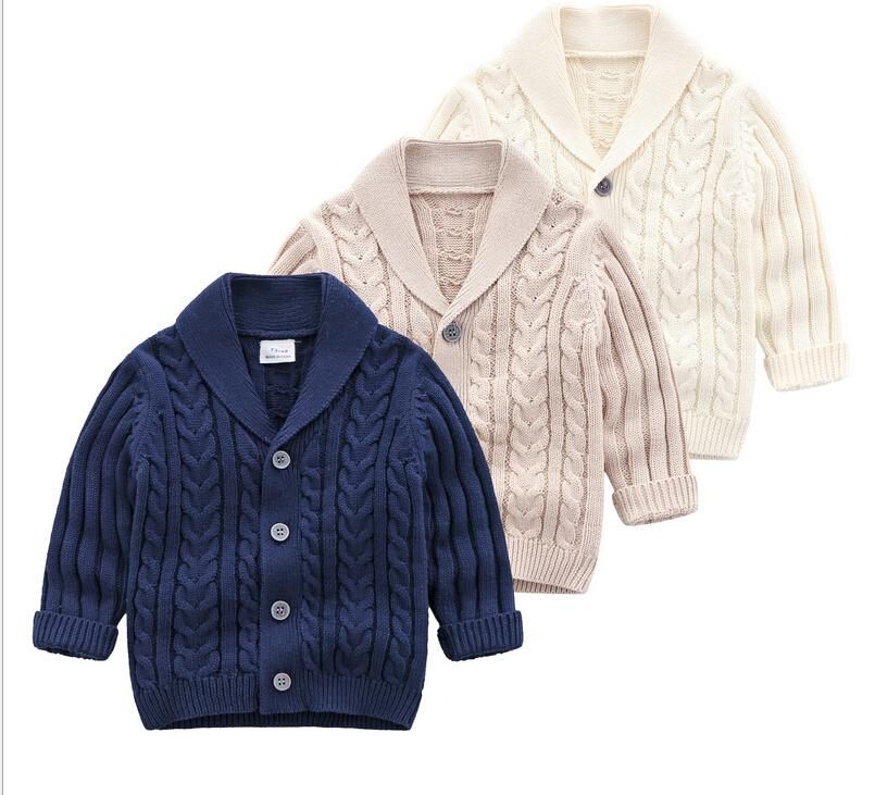 Children Clothing Boys Girls Knitted Sweater