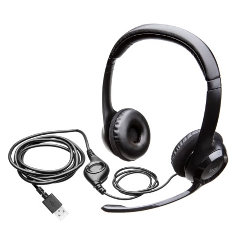 H390 Wired Headset - Black