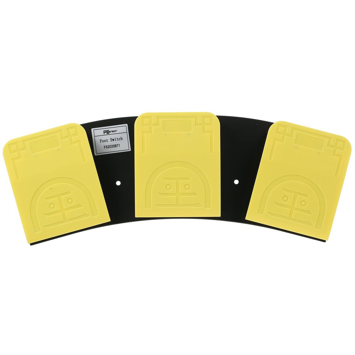 FS2020BT1 Triple Foot Switch Multifunctional Customized Foot Pedal USB+BT Dual-mode Connection Mechanical Switch Wide Application