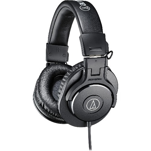 Professional Studio Monitor Headphones - Ath-m30x - Black