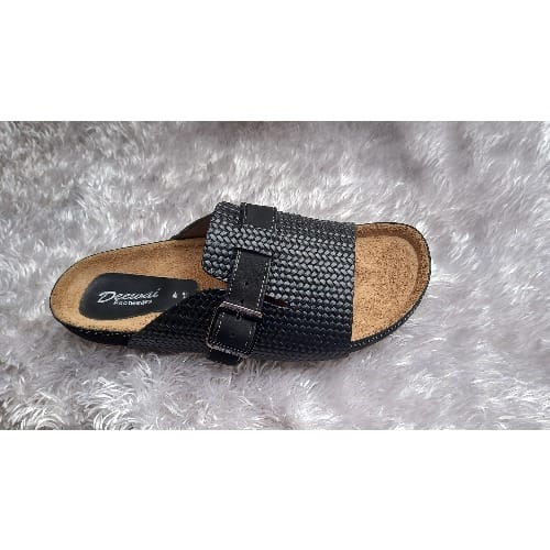 Deewai Italian Leather Birkenstock Slippers