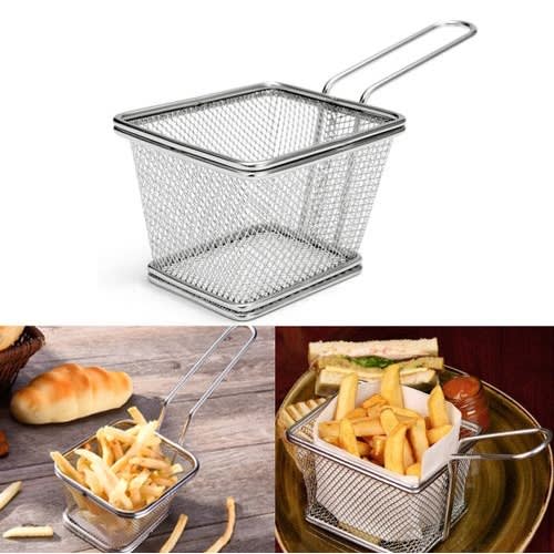 Stainless Steel Deep Frying Chips Basket