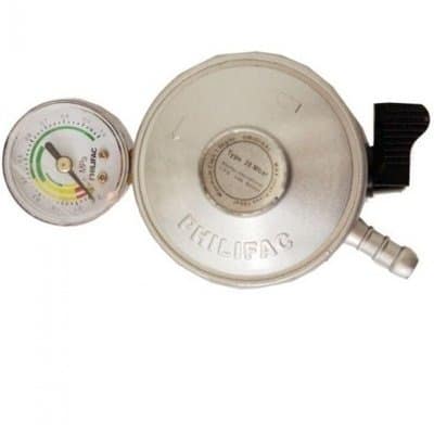 Gas Regulator With Meter And Leak Detector