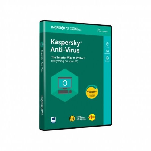 Kaspersky Anti-virus 1PC + 1 Free User