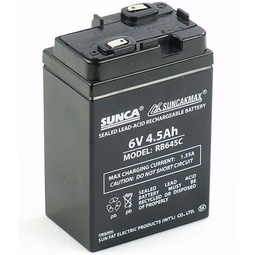 6v 4.5ah Rechargeable Fan Battery