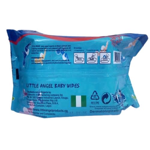 Baby Wipes With Aloe Vera 125 X 140 X 200mm X 3