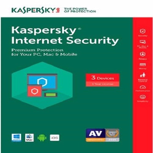 Internet Security 2017 - 3Users + 1PC Free 1Year Full License (1 Packet)