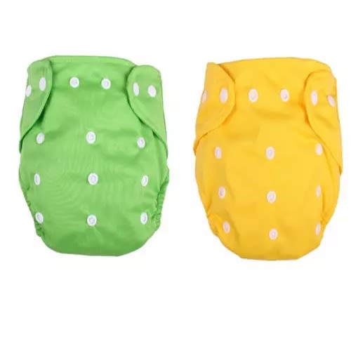 GY Reusable And Washable Baby Diaper & Inserts - 2pc