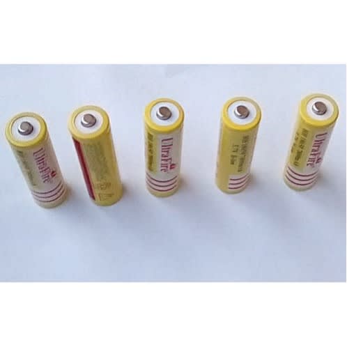 Rechargeable Lithium Battery - 5 Pieces - 3.7v