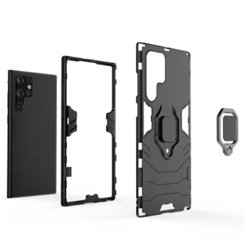 Shockproof Case For Samsung S22 Ultra- Black