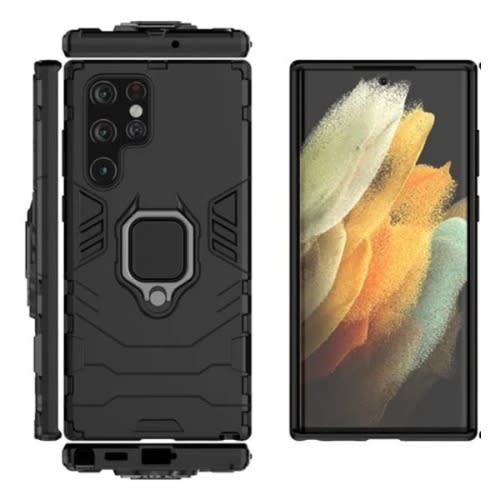 Shockproof Case For Samsung S22 Ultra- Black
