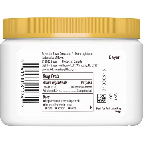 A+D Diaper Rash Ointment