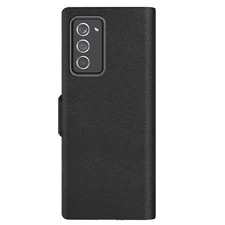 Bonnet Samsung Galaxy Z Fold 2 5g Wallet Case - Black