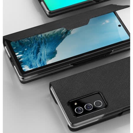 Bonnet Samsung Galaxy Z Fold 2 5g Wallet Case - Black