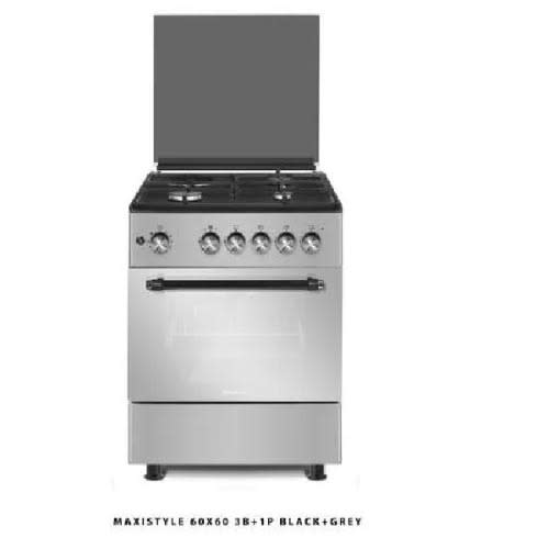 Style 60 X 60 (3g+1e) Gas Cooker - Black  And Grey