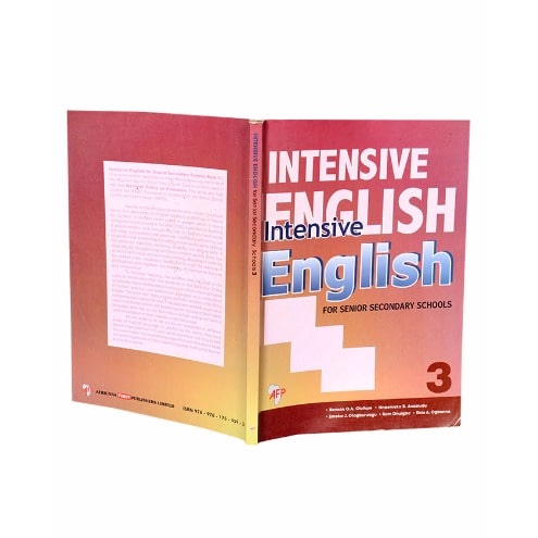 Intensive English For Senior Secondary Schools 3