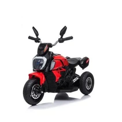 Kid's Automatic Power Bike - Red & Black