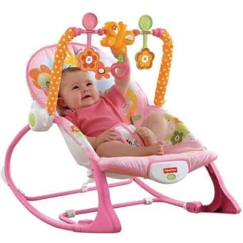 Infant-to-toddler Rocker Sleeper-pink Bunny Pattern