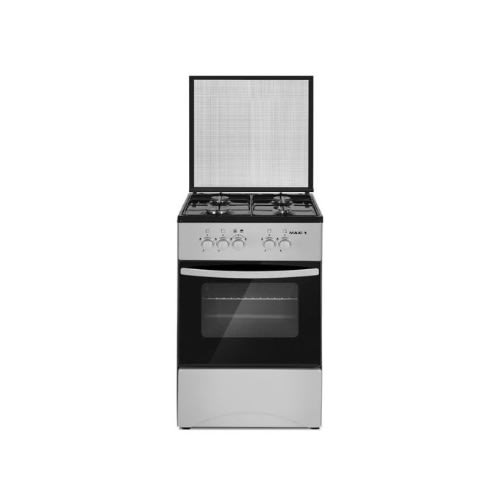 Gas Cooker 50 * 50 4b Basic Black Grey
