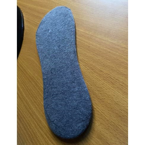 Invisible  Men's Cotton Socks - Dark Grey