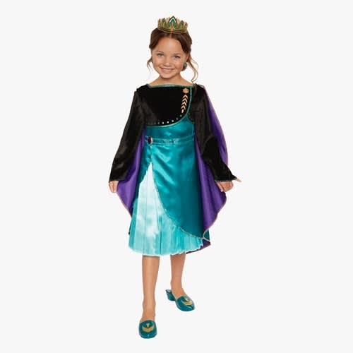 Frozen 2 Queen Anna Tiara, Earrings & Shoe Dress Up Accessory Set