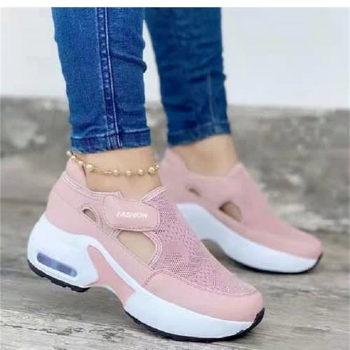 Breathable Female Sneakers - Pink