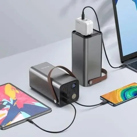 En1 Power Station With Pd Quick-charging Powerbank - 65w - 46200mah