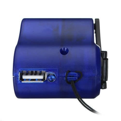 USB  Emergency Digital Phone Crank Hand Charger
