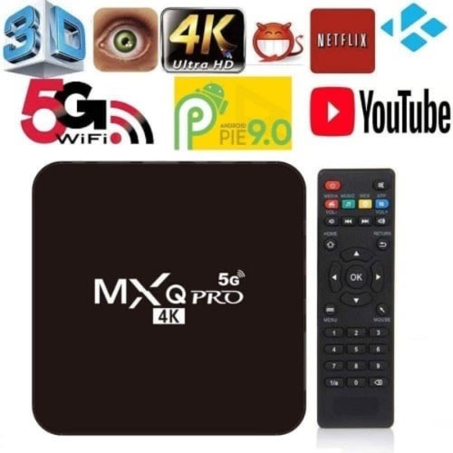 Smart Android 10.1 Tv Box Mxq Pro 5g 4k Ultra Hd Video  -2GB / 16GB ROM