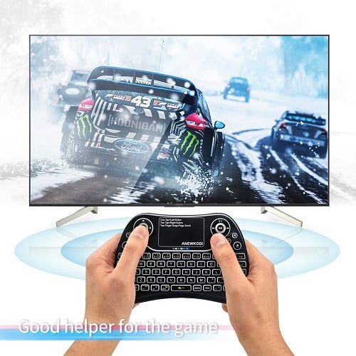 Wireless Keyboard Mouse Remote with Air Control Keyboard for TV and PC